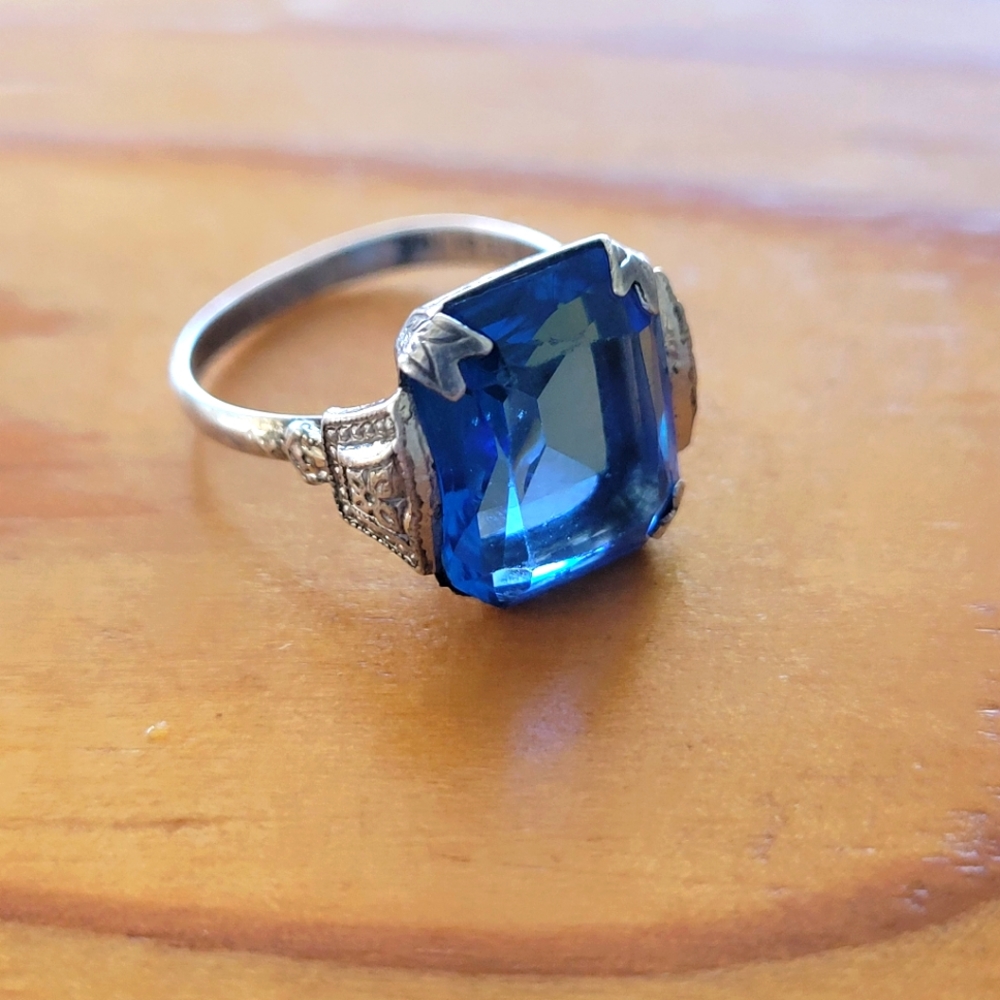 Vintage Silver Costume Ring